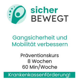 sicher BEWEGT: Onlinekurs zur Sturzprävention